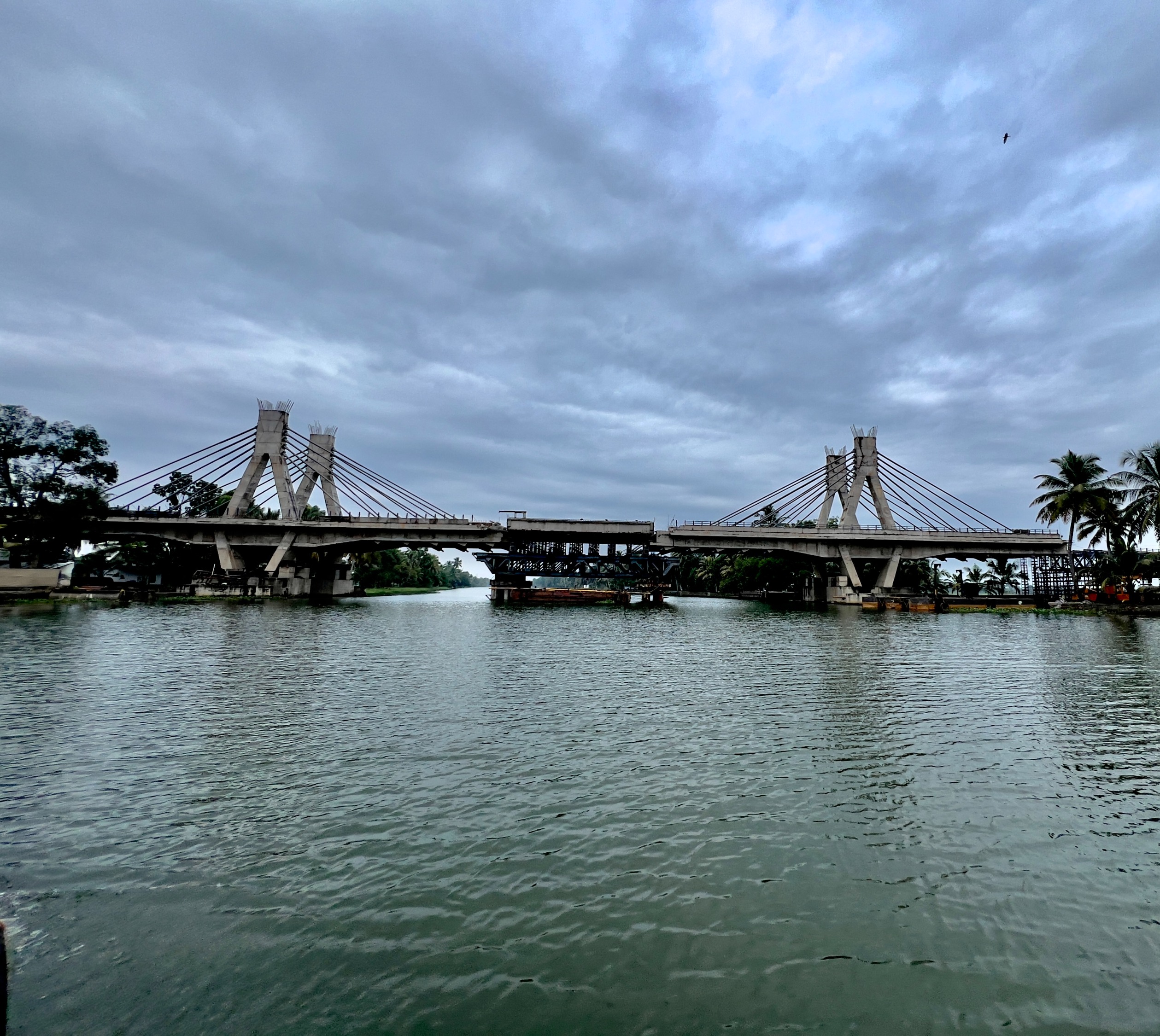 Naluchira Cable Stay Bridge,Kerala