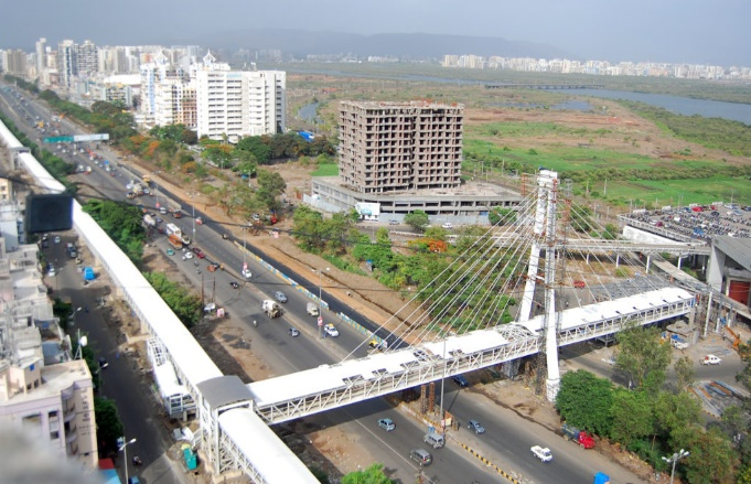 KHARGHAR SKY WALK CABLE STAY, MUMBAI (2012)
