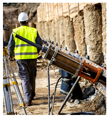 ROCK BOLT-SELF DRILLING ANCHOR (Inclined & vertical)