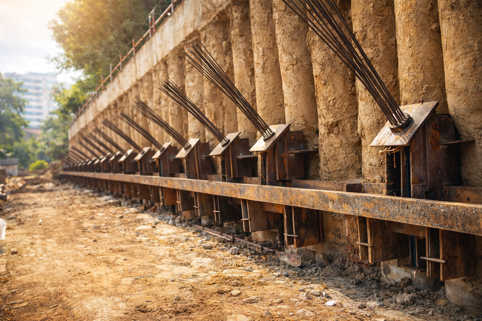 PRESTRESSING ROCK ANCHOR (Inclined & vertical)