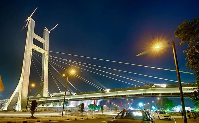 MAHATMA MANDIR CABLE STAY GANDHINAGAR, GUJRAT (2016)