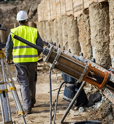 ROCK BOLT-SELF DRILLING ANCHOR (Inclined & vertical)